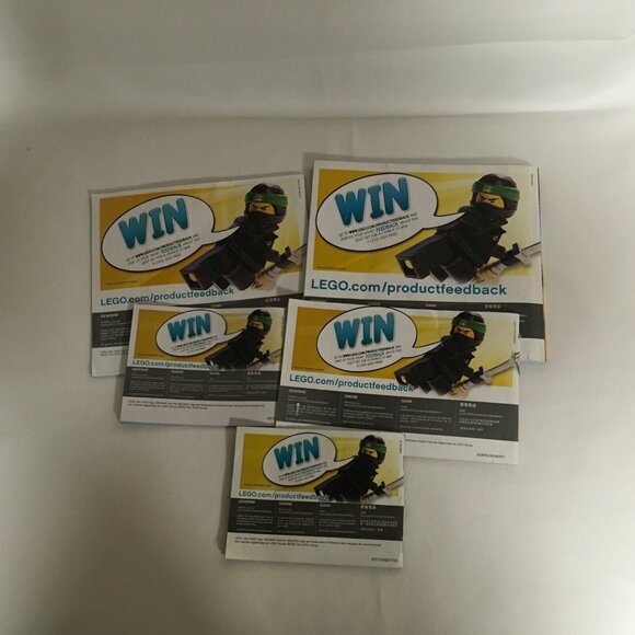 Lego Ninjago Legacy 70668 71740 71745 71700 71701  Instruction Manual ONLY - Picture 3 of 3